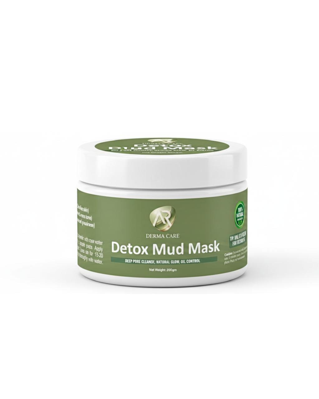 Detox Mud Mask – Deep Pore Cleansing & Glow Formula