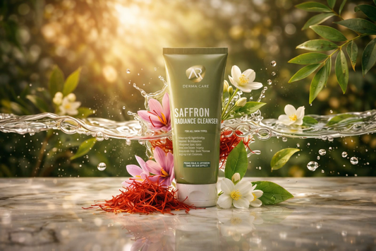 Saffron Radiance Cleanser – Natural Brightening & Skin Renewal Face Wash