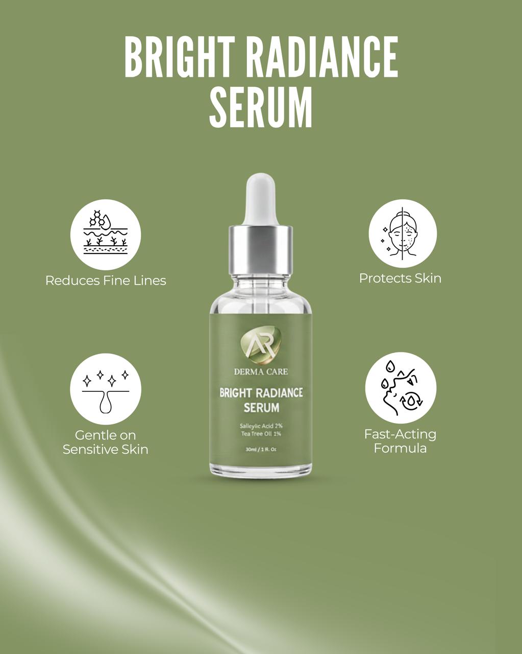 Bright Radiance Serum – Glutathione Infused Formula